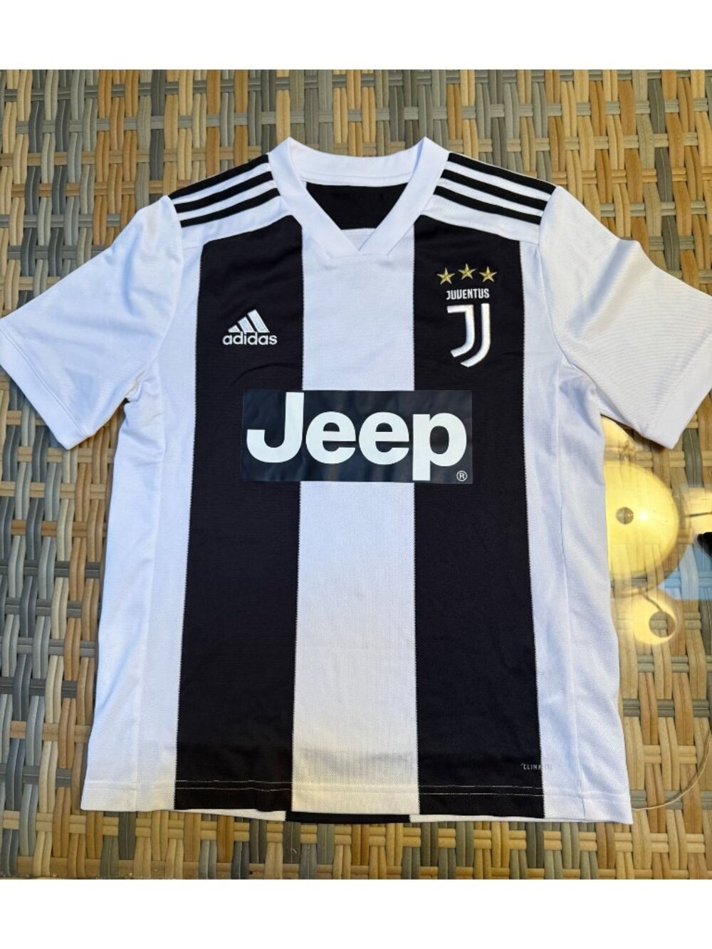 2018/2019 Juventis Jeep Adidas Football Soccer Jersey ~ Size Youth L